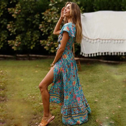 Esmé - Maxi Jurk Met Hoge Split